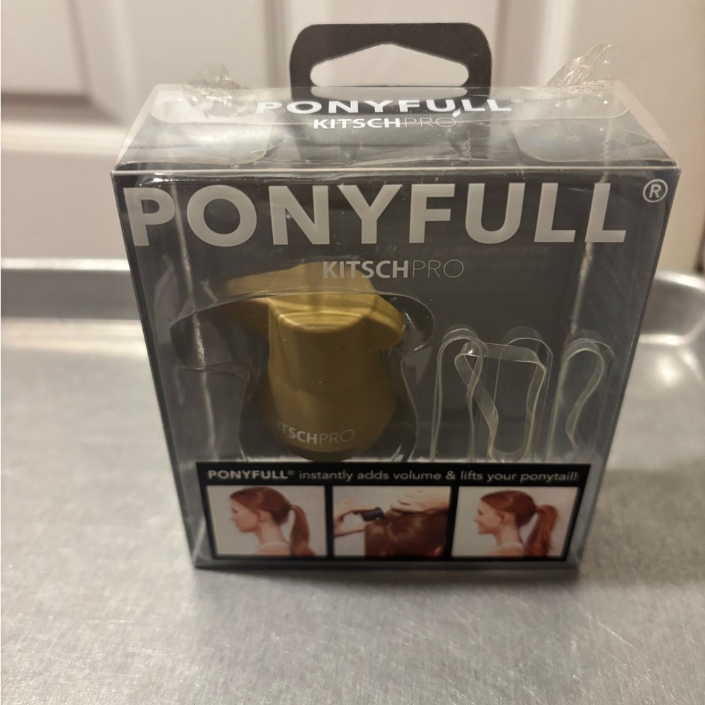 Kitsch Ponyfull Hair Volumizer in Gold for light hair